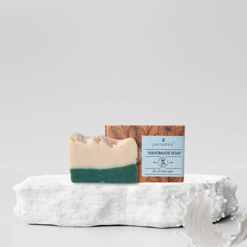 Natural handmade soap with donkey milk