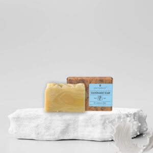 Jabón Artesanal con Leche de Cabra para Piel Sensible | Hidratación y Suavidad Natural | Sin Parabenos ni Sulfatos – 100g