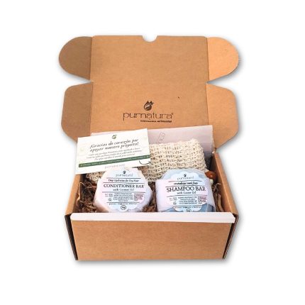 Purnatura solid shampoo and conditioner nutrition for your hair